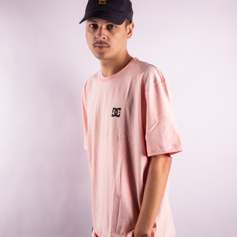 Camiseta Dc Shoes 2 Rosa